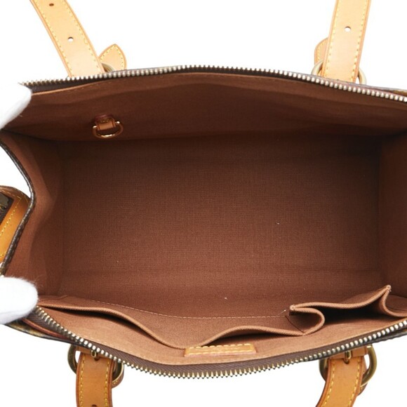 LOUIS VUITTON Brown Monogram Leather Bag - Picture 11 of 14